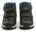 Peddy P3-631-37-10 černo modré dětské zimní boty | ARNO.cz - obuv s tradicí