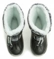 American Club 05-19 maskáčové černo šedé dětské sněhule | ARNO.cz - obuv s tradicí