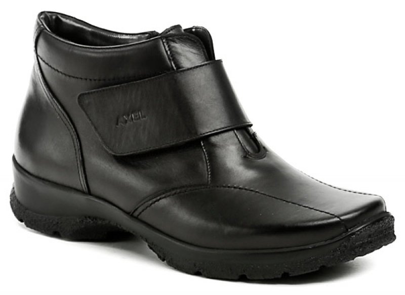 Axel AXBW092 černé dámské zimní boty šíře H | ARNO.cz - obuv s tradicí