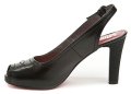 Abil 296 černé dámské lodičky na podpatku | ARNO.cz - obuv s tradicí