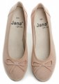 Jana 8-22263-24 růžové dámské baleríny šíře H | ARNO.cz - obuv s tradicí