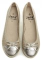 Jana 8-22111-24 béžové zlaté dámské baleríny šíře H | ARNO.cz - obuv s tradicí
