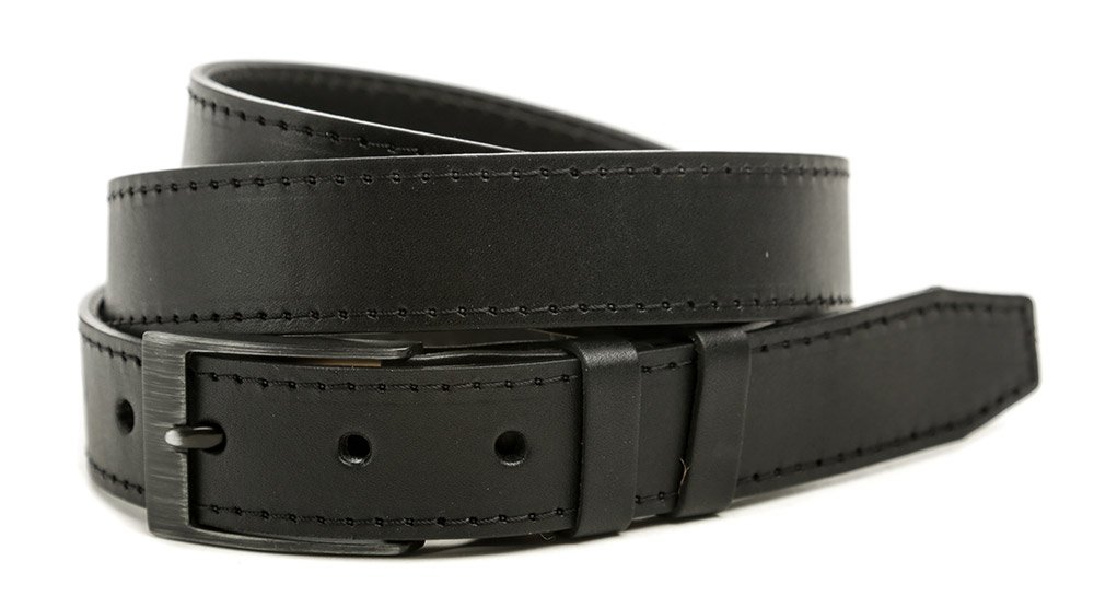 Black Hand 034-98 pánský černý kožený opasek šíře 28 mm EUR 110