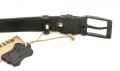 Black Hand 013-98 pánský černý kožený opasek šíře 32 mm | ARNO.cz - obuv s tradicí