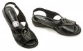 Piccadilly 416077-1 černé dámské zdravotní sandálky | ARNO.cz - obuv s tradicí