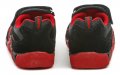 Slobby 47-0164-S1 černo červené dětské tenisky | ARNO.cz - obuv s tradicí