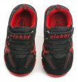 Slobby 47-0164-S1 černo červené dětské tenisky | ARNO.cz - obuv s tradicí