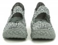 Rock Spring OVER černo šedá dámská gumičková obuv | ARNO.cz - obuv s tradicí