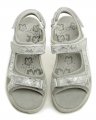 IMAC 169672 šedo stříbrné dámské sandály | ARNO.cz - obuv s tradicí