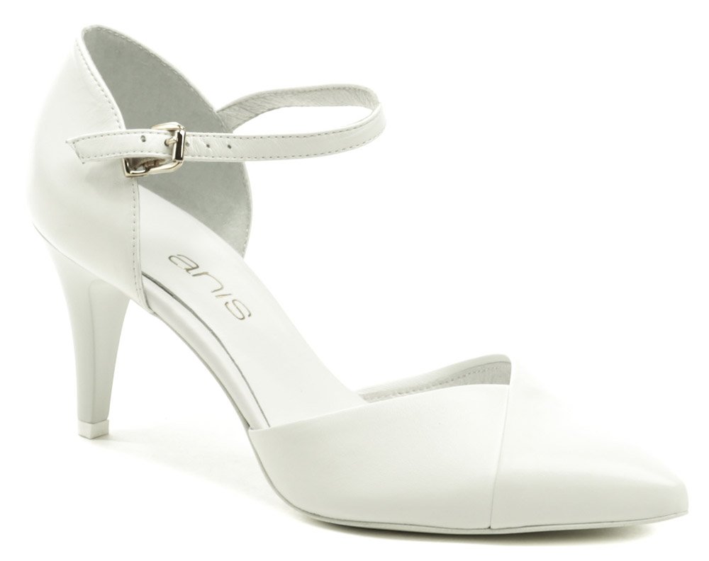Anis AN4435 bílá dámská svatební obuv EUR 41