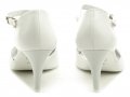 Anis AN4435 bílá dámská svatební obuv | ARNO.cz - obuv s tradicí