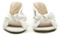 Beira rio 8246-382 bílé dámské nazouváky na podpatku | ARNO.cz - obuv s tradicí