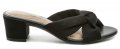 Beira rio 8246-382 černé dámské nazouváky na podpatku | ARNO.cz - obuv s tradicí