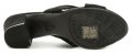 Beira rio 8246-382 černé dámské nazouváky na podpatku | ARNO.cz - obuv s tradicí