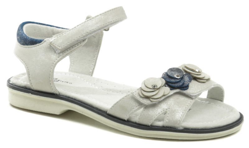 Wojtylko 5S2420 stříbrné dívčí sandálky | ARNO.cz - obuv s tradicí
