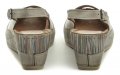Karyoka 1501 béžové dámské sandály na klínku | ARNO.cz - obuv s tradicí