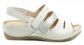 Wawel GR1100 bílé dámské sandály na klínku | ARNO.cz - obuv s tradicí