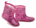 Slobby 166-0026-T1 růžové dětské nízké gumáčky | ARNO.cz - obuv s tradicí