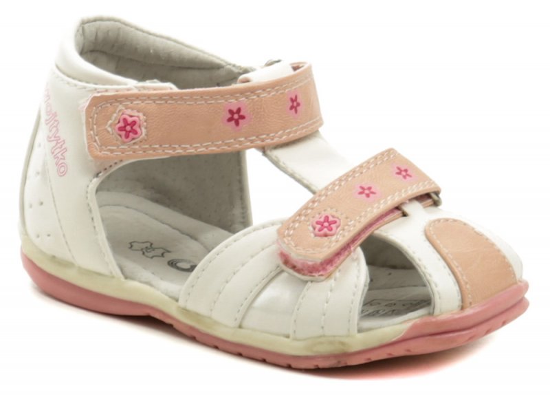 Wojtylko 2S1352 bílé dívčí sandálky | ARNO.cz - obuv s tradicí