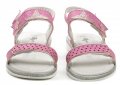 Wojtylko 5S1169 růžové dívčí sandály | ARNO.cz - obuv s tradicí