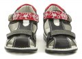 Wojtylko 1S1248 modro červené sandálky | ARNO.cz - obuv s tradicí
