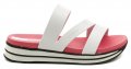 Azaleia 260-496 bílo růžové dámské nazouváky | ARNO.cz - obuv s tradicí