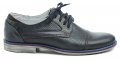 Kristofer 1410 denim modré pánské polobotky | ARNO.cz - obuv s tradicí