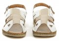 Axel AX2404 béžovo bílé dámské zdravotní sandály | ARNO.cz - obuv s tradicí