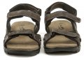 Bio Comfort 6-707405 tmavě hnědé pánské sandály | ARNO.cz - obuv s tradicí