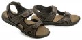 Bio Comfort 6-707405 tmavě hnědé pánské sandály | ARNO.cz - obuv s tradicí