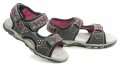 Wojtylko 3S2720 šedo růžové dívčí sandálky | ARNO.cz - obuv s tradicí