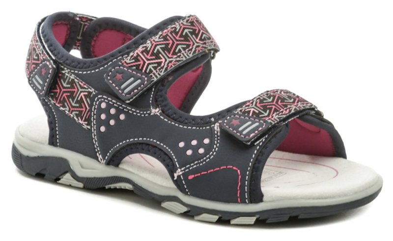 Wojtylko 3S2720 modro růžové dívčí sandálky | ARNO.cz - obuv s tradicí