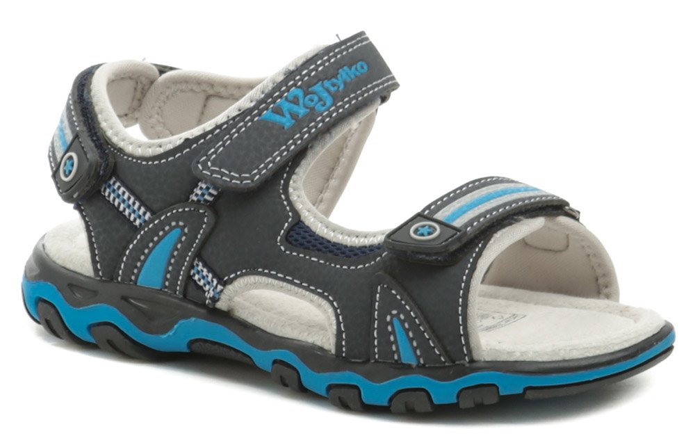 Wojtylko 3S2820 modré chlapecké sandálky