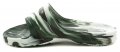 Slobby 182-0000-S1 zeleno bílé dětské nazouváky | ARNO.cz - obuv s tradicí