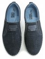 Mateos 816 modré pánské mokasíny | ARNO.cz - obuv s tradicí