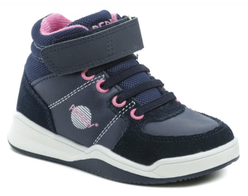 Peddy P3-536-37-18 modro růžové dětské boty | ARNO.cz - obuv s tradicí