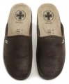 Medi Line 617 hnědé pánské zdravotní pantofle | ARNO.cz - obuv s tradicí