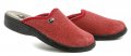 Medi Line 414 červené dámské zdravotní pantofle | ARNO.cz - obuv s tradicí