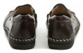 Mintaka 732-2124 bordó černé dámské polobotky | ARNO.cz - obuv s tradicí