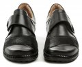 Axel AXCW132 černé dámské polobotky boty šíře H | ARNO.cz - obuv s tradicí