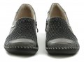 Mintaka 732 šedo černé dámské polobotky | ARNO.cz - obuv s tradicí