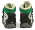 Wojtylko 2Z20088 černo zelené dětské zimní boty | ARNO.cz - obuv s tradicí