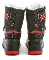 American Club CL05-19 černo červené dětské sněhule | ARNO.cz - obuv s tradicí