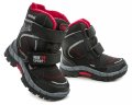 American Club HL43-20 černo červené zimní dětské boty | ARNO.cz - obuv s tradicí