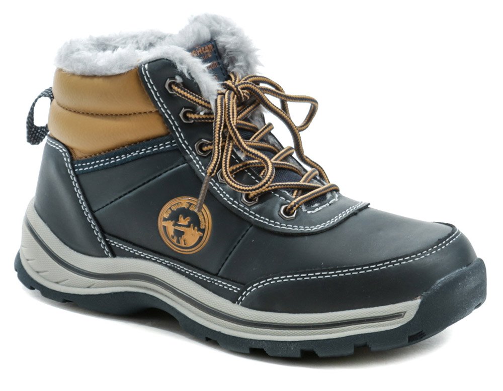 American Club ES46-19 modré zimní dětské boty EUR 33