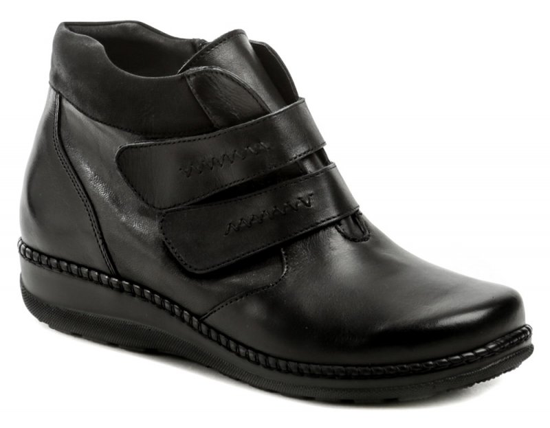 Axel AX4379 černé dámské zimní boty šíře H | ARNO.cz - obuv s tradicí