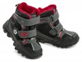 American Club H40-20 černo červené dětské zimní boty | ARNO.cz - obuv s tradicí