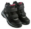 American Club HL33-20 černo červené dětské zimní boty | ARNO.cz - obuv s tradicí
