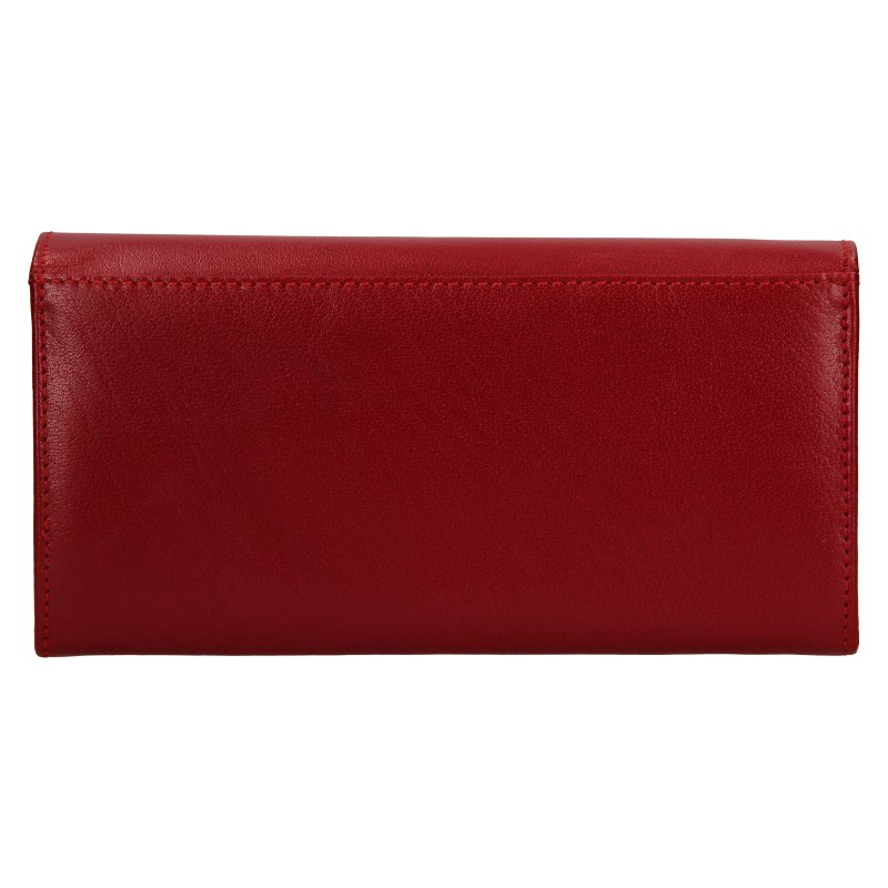 Lagen 50039 červená dámská kožená peněženka