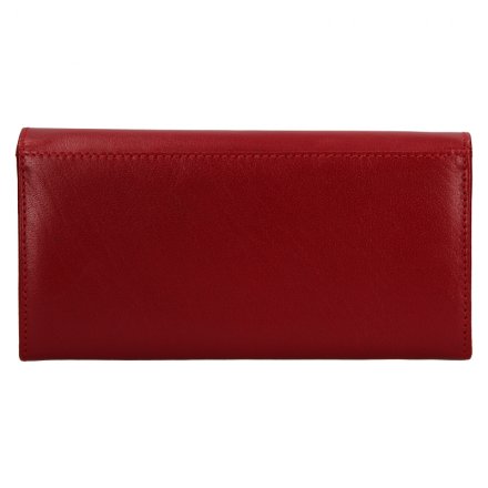 Dámská peněženka vyrobená z pravé přírodní kůže. Rozměry peněženky: 19 x 10 cm.